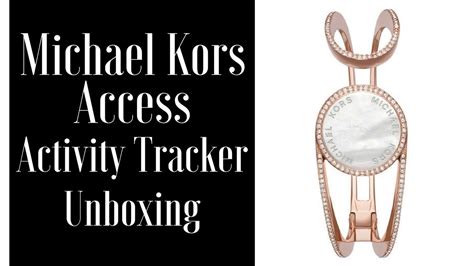 michael kors activity tracker|michael kors youtube tracker.